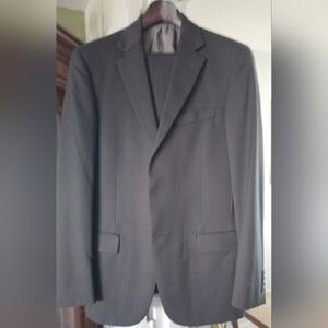 Men's  Black Blazer And Pant Set